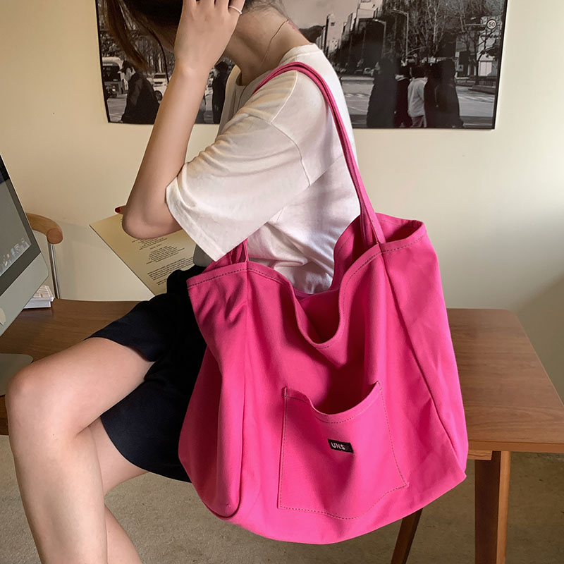 Shopper Tote Canvas - Canvas Bag High Quality Reusable Shopping
