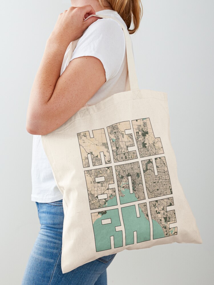 Women Bags In Australia - Melbourne City Map of Australia -