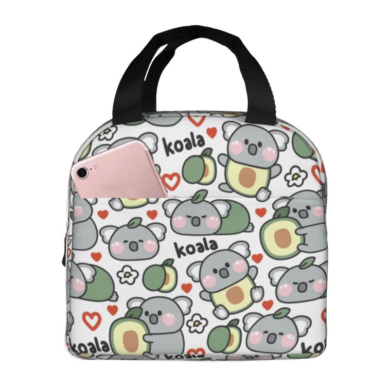 Women Bags In Australia - Koala Bear In Avocado Lunch Box