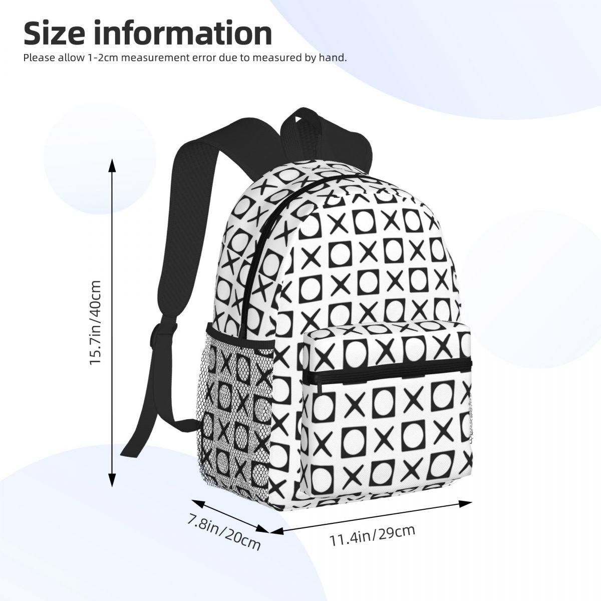 XOXO Pattern Student Backpack  - Women'S Xoxo Bags ulasan dan harga