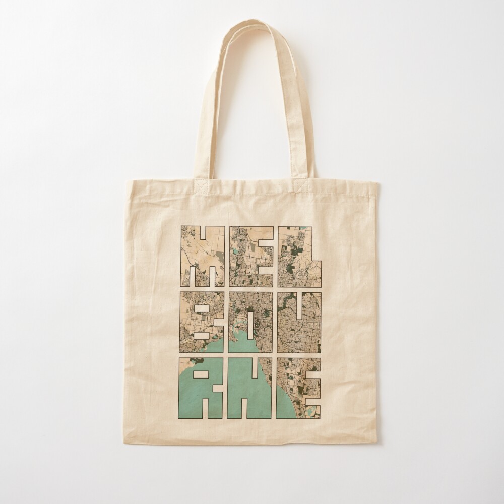 Melbourne City Map of Australi - Women Bags In Australia ulasan dan harga