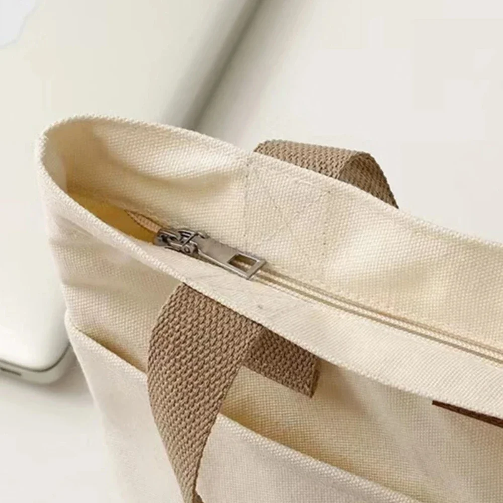 1Pc Women's Tote Bag Canvas Se - Shopper Tote Canvas ulasan dan harga