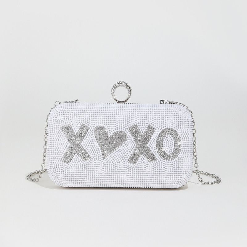 Classic White Wedding Hand Bag - Women'S Xoxo Bags ulasan dan harga