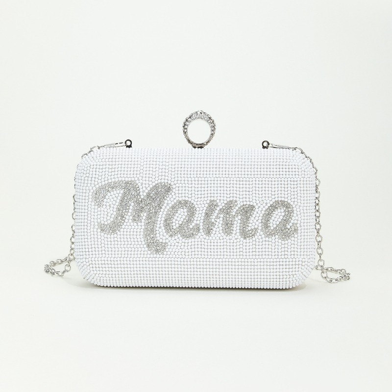 Classic White Wedding Hand Bag - Women'S Xoxo Bags ulasan dan harga