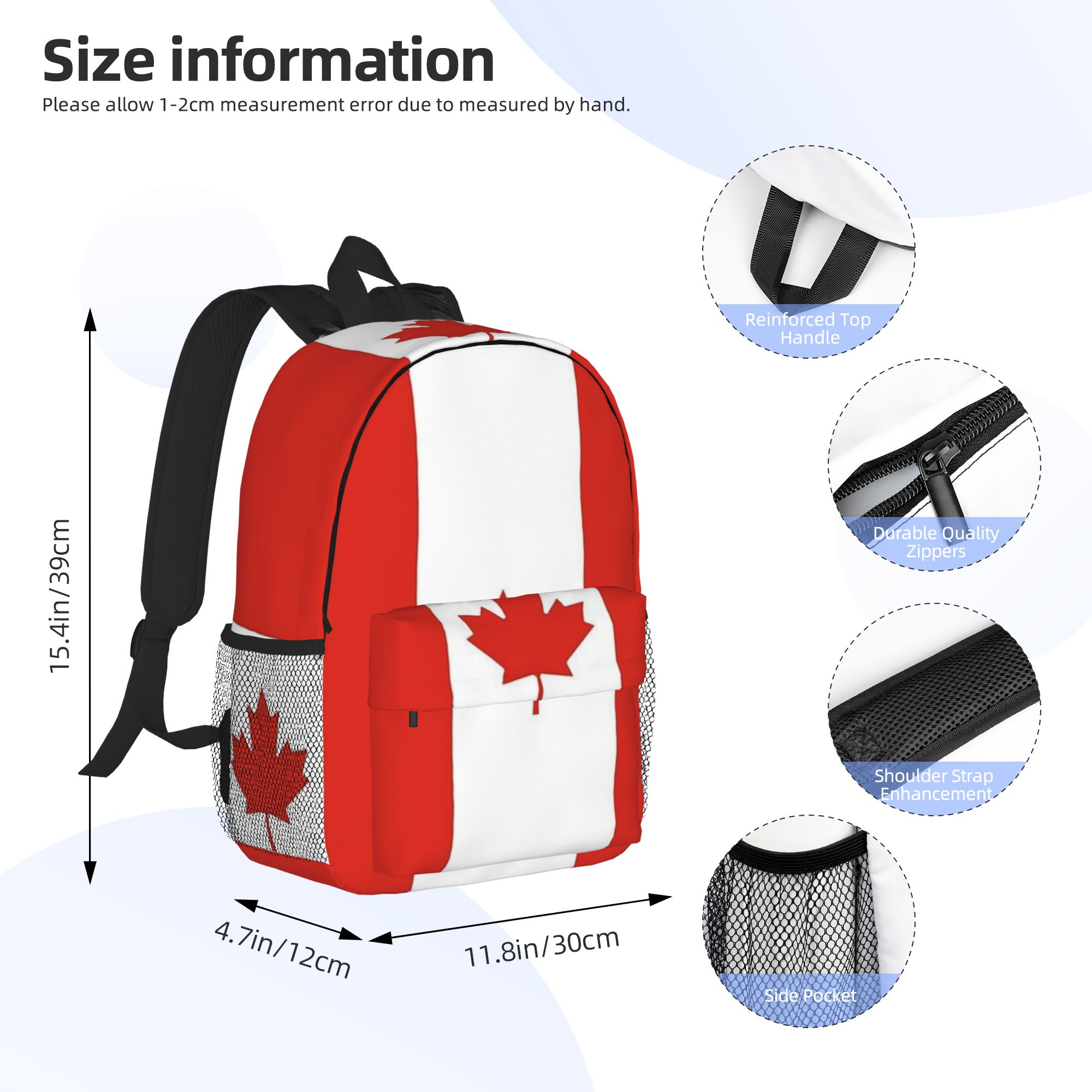 Canada Flag National Culture B - Women Bags Canada Sale ulasan dan harga