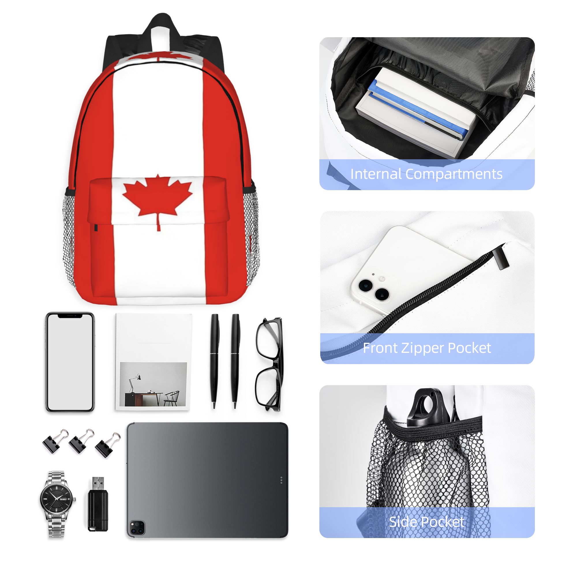 Canada Flag National Culture B - Women Bags Canada Sale ulasan dan harga