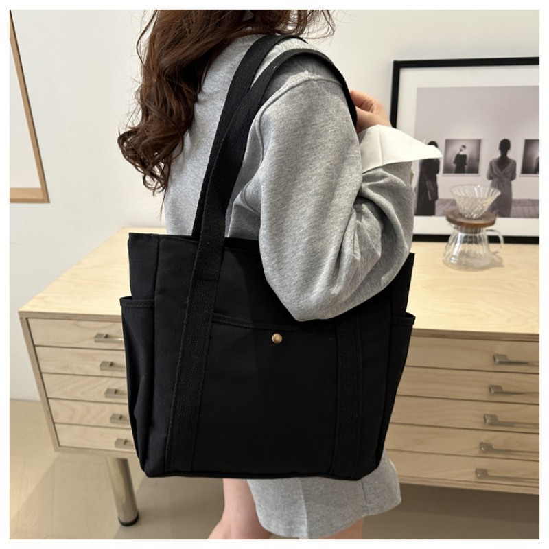 Homefish Capacity Canvas Tote  - Shopper Tote Canvas ulasan dan harga